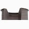 Linea Italia Reception Desk 11.1 ft D X 46 in H, 11.8 ft W X Thermofused Laminate, Mocha ZUT299 - alternate 4